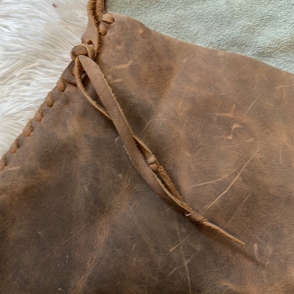 Leather Handmade Messenger bag - Picture 9 of 13